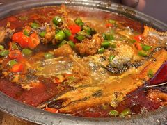 -探鱼·鲜青椒爽麻烤鱼(番禺万达店)