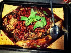 -探鱼·鲜青椒爽麻烤鱼(中天广场店)