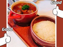 罐焖牛肉配米饭-哈拉硕俄式西餐