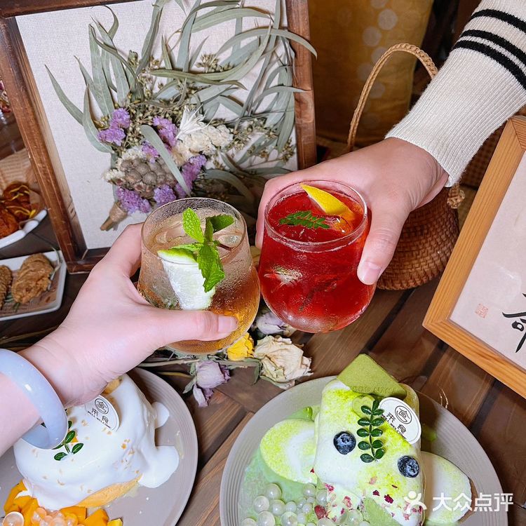 惠州氛围感下午茶仿佛走进油画里 趁着天气变暖