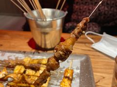 火联现穿羊肉串-火联烧烤(学院路创始店)