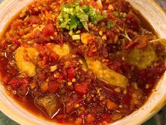 凉拌荷包蛋-浩海火烧云傣家菜(京广店)