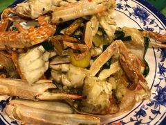 姜葱炒花蟹-盛港湾海鲜食府(黄沙店)