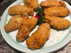 蛋黄鸡翅大份-新白鹿餐厅(松江开元地中海店)