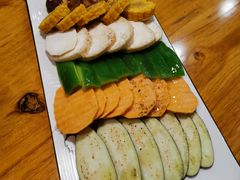 烤蔬菜拼盘-隐炉和牛烧肉店(群力店)