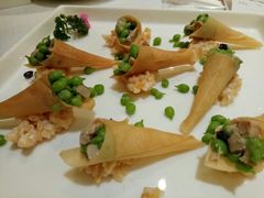 黑松露甜豆鹅肝粒-粤麓轩餐厅(中信泰富广场店)