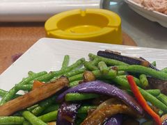 豆角炒茄子例牌-皮记海鲜1995(寮步店)
