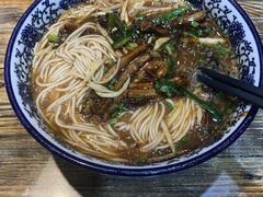 酱爆鳝丝面-顺丰面馆(打浦店)