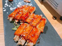 烧汁金菇卷-朵朵开素食餐厅(后宰门街店)