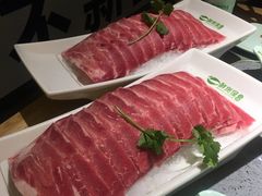 雪花牛肉-鲜货俚鲜火锅(青果路店)