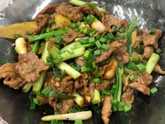 葱姜炒牛肉-凤城康记饭店
