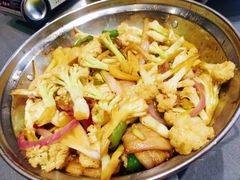 干锅花菜-秦园酒楼(水岸星城店)