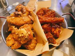 黄油蒜炸鸡块-富乐满韩国正宗炸鸡韩国料理(虹泉路店)