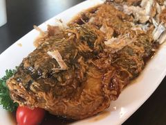 糖醋鲤鱼-老牌坊鲁菜名店(聊城美食岛店)
