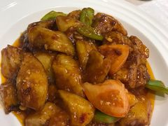 家常烧茄子-京味民福烤鸭店(建设四马路店)