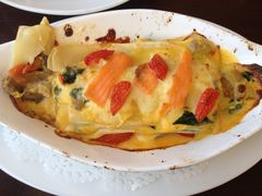 三文鱼千层面-必胜客(海滨店)