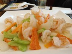 清炒虾片-烤肉季饭庄