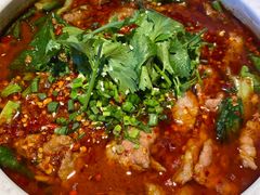 水煮牛肉-绿茶餐厅(成都大悦城店)