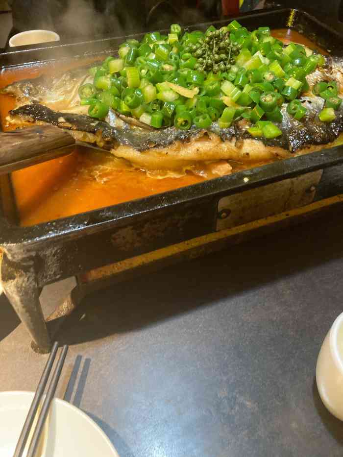 经常吃的一家,全家人都爱吃碧绿青椒芒果鱼～吃了好几年,没换过口味是