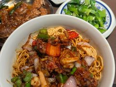 虾仁牛肉拌面top-王繁星面馆(西安熙地港店)