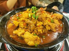 干锅鱼杂-湘肠香火锅店(团结湖店)