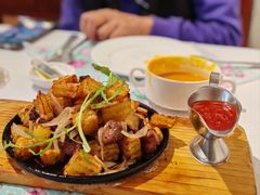 俄式土豆煎猪肉-金色时光俄式西餐厅(中央大街店)