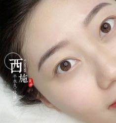 -西施无菌半永久纹绣眉眼影唇轻增发纹发际线