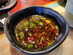 自己调的调料-蛙宴·美蛙火锅基地(万象城店)