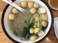 油豆腐粉丝汤-小姜锅贴(凤凰街店)