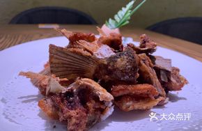 Pan-Fried Fish Bones