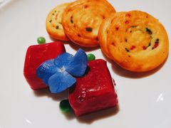 玫瑰鹅肝配上海葱油饼-上海人家花樣年华(虹口龙之梦店)