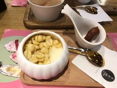 莲子双皮奶-炖物24章·顺时轻养茶(杭州大厦店)