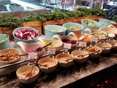 自助调料区-南通滨江洲际酒店-西集自助餐厅