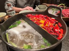 草本鸳鸯锅-盡膳口福跷脚牛肉火锅(晶耀前滩店)