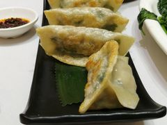 香煎韭菜饺-君德澜酒家·创意粤菜(金山谷店)