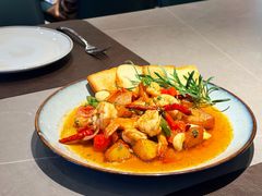 意大利香草黄油虾配面包-颜色意大利餐厅(源和店)