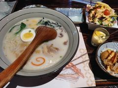 黄金骨汤拉面定食-芥岛(河北大街店)