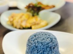 蝶豆花米饭-Asianplus海蓝鸡饭