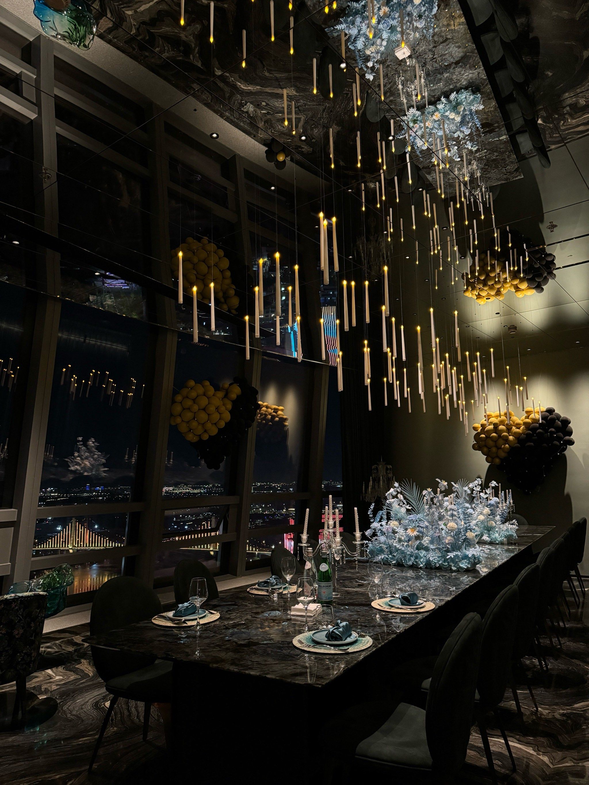 「天玑61浪漫星空双人套餐」宁波玉米楼的高空西餐厅环境太赞了有