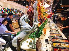 自助取餐区-比亚森自助烤肉料理(裕华店)