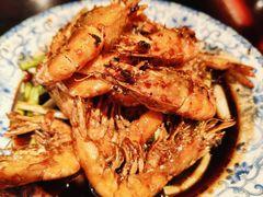 杭州老头儿油爆基尾虾-老头儿油爆虾·知味杭州(爱琴海购物中心)
