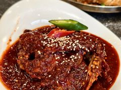 -草家酱蟹炭火烤肉店(珲春南路二店)