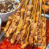 逛完陕历博必吃这家烤肉，一元1️⃣串十年不涨价