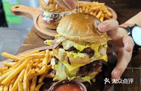 American Double Beef Burger