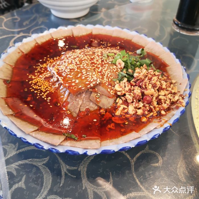 回辉登偰氏面片(东莲花美食街店)薄凉牛肉片图片
