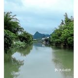 阳朔旅行↗0元打卡20元人民币背景观景台