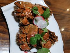 太湖清水蟹熟醉蟹-呼吸森林·生态农庄农家乐私房菜