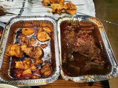 锡纸脑花-马路牙子地桌烤肉(工体店)