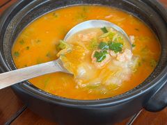 虾汤泡饭-喜鼎海胆水饺(东港店)