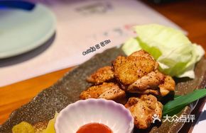 Charcoal-Grilled Local Chicken with Pepper Yuzu Sauce